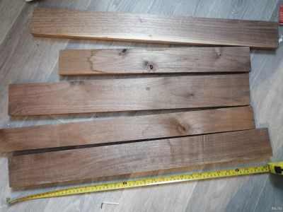 Лот: 16960689. Фото: 1. Грецкий орех плашки 550 * 100... Материалы для ручной работы