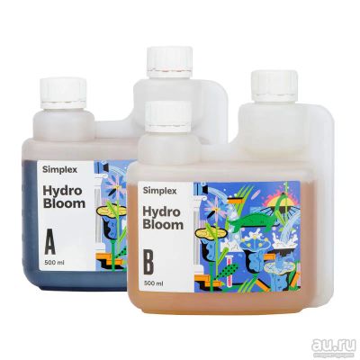 Лот: 17139125. Фото: 1. Simplex Hydro Bloom A+B 0,5 L. Грунты, удобрения