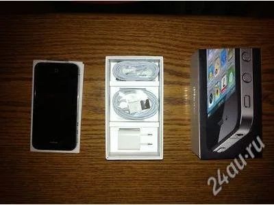 Лот: 1267687. Фото: 1. apple iphone 4g 16gb, оригинал... Смартфоны