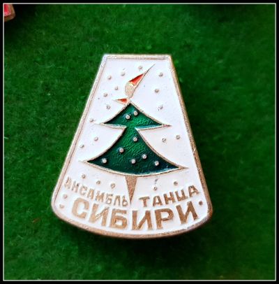 Лот: 25643858. Фото: 1. Значок Ансамбль танца Сибири... Сувенирные