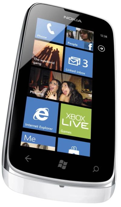 Лот: 4746539. Фото: 1. Nokia Lumia 610 white. Смартфоны