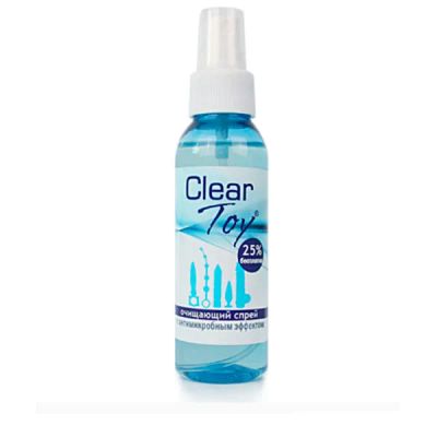 Лот: 19967290. Фото: 1. Спрей очищающий &quot;Clear toy... Интимная косметика, смазки