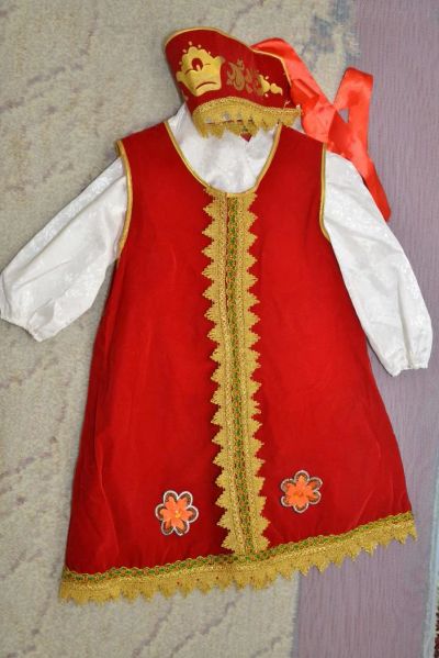 Лот: 4765737. Фото: 1. Русская красавица. Детские карнавальные, праздничные костюмы