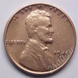 Лот: 139000. Фото: 1. США. 1 цент 1940г. (2). Америка