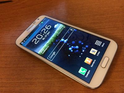 Лот: 3330802. Фото: 1. Samsung Galaxy Note II 16+64 Гб. Смартфоны