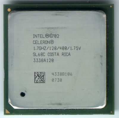 Лот: 4754427. Фото: 1. Celeron 1.7 GHz Willamette Socket... Процессоры