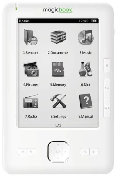 Лот: 4837543. Фото: 1. электроная книга magicbook М6. Электронные книги