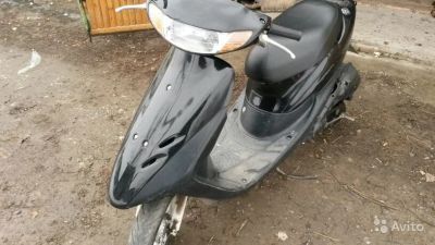 Лот: 5254820. Фото: 1. Honda dio 34 черн. Мотороллеры, мопеды