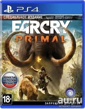 Лот: 9655287. Фото: 1. Far Cry Primal PS4 (диск). Игры для консолей