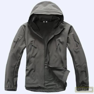 Лот: 13014596. Фото: 1. Куртка SoftShell акулья кожа... Верхняя одежда