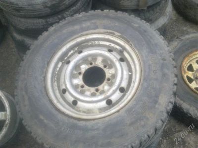 Лот: 2944873. Фото: 1. Одно колесо 215/80/15+ штамповка... Шины на дисках