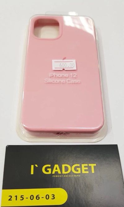 Лот: 17284338. Фото: 1. Чехол Silicone Case Iphone 12... Чехлы, бамперы