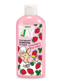 Лот: 15055124. Фото: 1. Шампунь Sweet Клубника укрепляющий... Косметика для животных
