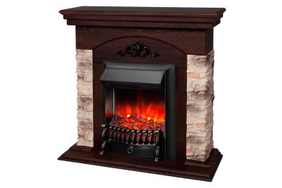 Лот: 23667595. Фото: 1. Каминокомплект RealFlame Rockwood. Камины, печи-камины