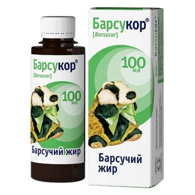 Лот: 23711608. Фото: 1. Барсукор Барсучий жир 100мл. Лекарства