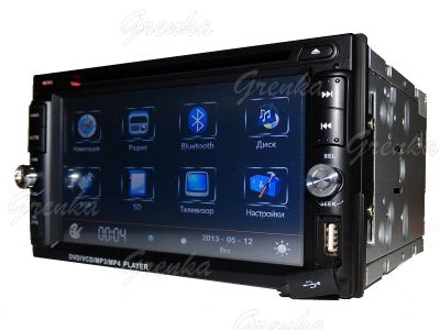 Лот: 6184539. Фото: 1. Новая Магнитола с GPS 2din Автомагнитола... Автомагнитолы