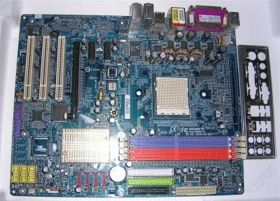 Лот: 1137253. Фото: 1. GigaByte GA-K8NF-9 (OEM) Socket939. Материнские платы