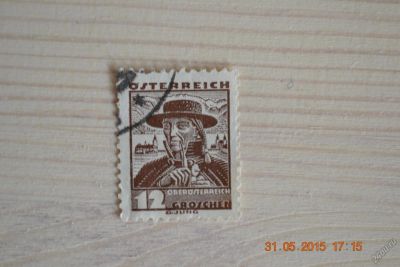 Лот: 5625115. Фото: 1. Марка Австрии №1 для коллекции. Марки