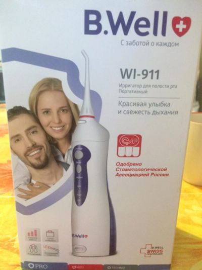 Лот: 10424778. Фото: 1. Ирригатор для полости рта. Уход за полостью рта