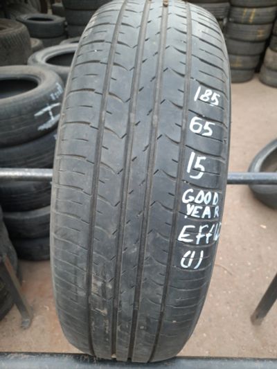 Лот: 23339572. Фото: 1. 1шт. 185-65-15 GoodYear Efficient... Шины