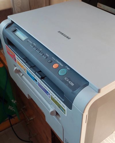 Лот: 19573721. Фото: 1. Лазерное мфу samsung SCX - 4200... МФУ и копировальные аппараты