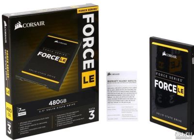 Лот: 11968234. Фото: 1. SSD Corsair Force LE SATA III... SSD-накопители