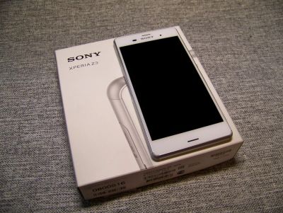 Лот: 9085037. Фото: 1. Sony Xperia Z3 White 16Gb ИДЕАЛ. Смартфоны