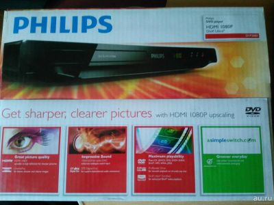Лот: 8202811. Фото: 1. DVD плеер Philips DVP3880. DVD, Blu-Ray плееры