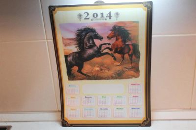 Лот: 3467053. Фото: 1. Календарь голографический 2014г... Подарки на Новый год