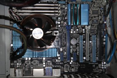 Лот: 17422282. Фото: 1. Intel i7-2600k + Asus P8Z68V-Pro... Комплекты запчастей