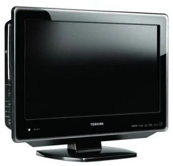 Лот: 4635746. Фото: 1. Телевизор со встроенным DVD Toshiba... Телевизоры
