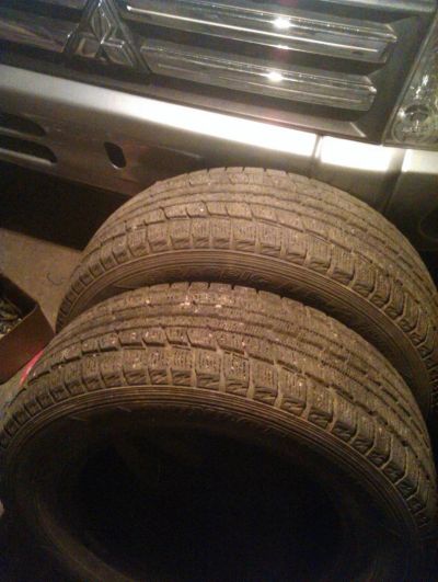 Лот: 4655605. Фото: 1. Резина Dunlop 205/60 R15 (2 колеса... Шины