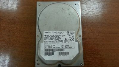 Лот: 6488257. Фото: 1. Hitachi Deskstar 7200rpm 82.3Gb. Жёсткие диски (HDD)
