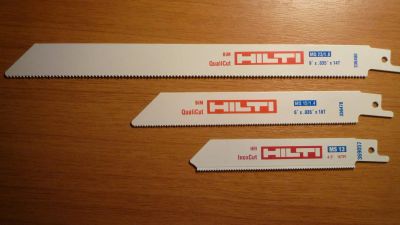 Лот: 4282563. Фото: 1. HILTI полотна для сабельной пилы... Расходные материалы, сменные насадки