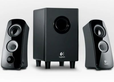 Лот: 4654157. Фото: 1. Актив.колонки 2.1 Logitech Z323... Акустические системы