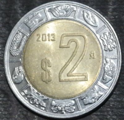 Лот: 19992522. Фото: 1. Экзотика с рубля (21705) Мексика. Остальные страны