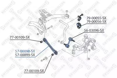 Лот: 25854160. Фото: 1. Рычаг задний нижний левый Audi... Кузов