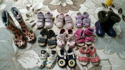Лот: 13934777. Фото: 1. Обувь на 1-2года.(до 14см). Сандалики... Босоножки