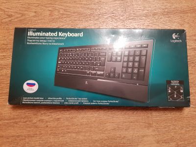 Лот: 18667909. Фото: 1. Клавиши Logitech Illuminated Keyboard... Клавиатуры и мыши