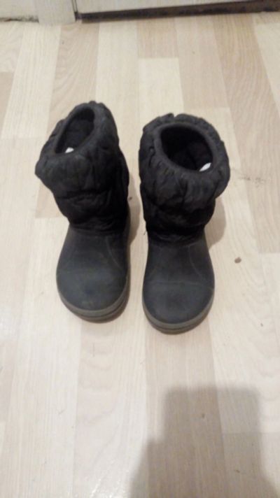 Лот: 18263226. Фото: 1. Детские зимние сапоги CROCS Kids... Сапоги
