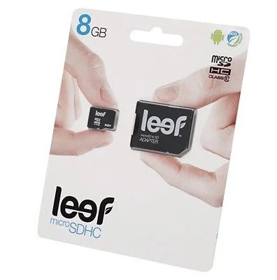 Лот: 9893145. Фото: 1. Micro SDHC карта памяти LeeF 8GB... Карты памяти