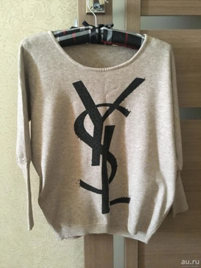 Лот: 9383468. Фото: 1. Кофта YSL р.42-44-46 - цена снижена... Свитеры, толстовки, худи