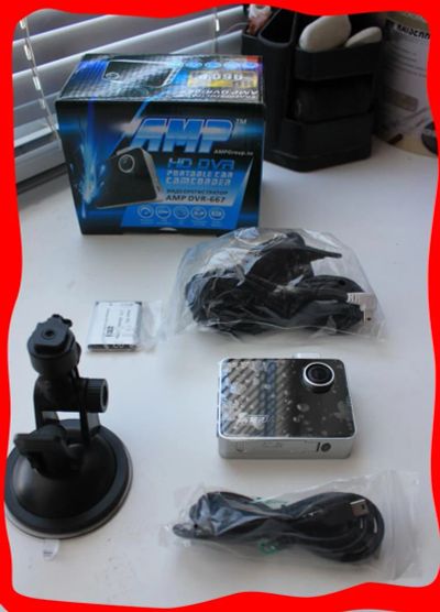 Лот: 3867610. Фото: 1. Видеорегистратор AMP HD DVR-667. Видеорегистраторы,  радар-детекторы, системы парковки