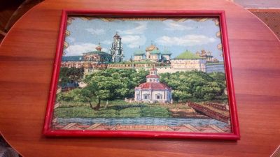 Лот: 18047446. Фото: 1. Картина Сергиев посад СССР. Картины, гравюры