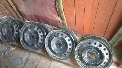 Лот: 7534004. Фото: 1. Диски штамповка комплект R15 4x100. Диски
