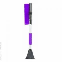 Лот: 14471526. Фото: 1. SB-1456 BK/VIOLET Щетка для снега... Щётки, тряпки, скребки для автомобиля