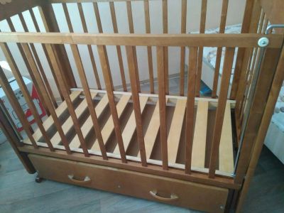 Лот: 9272073. Фото: 1. кроватка детская Можга. Детские кровати и кроватки