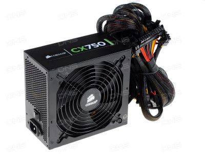 Лот: 6900812. Фото: 1. Блок питания Corsair CX 750W... Корпуса, блоки питания