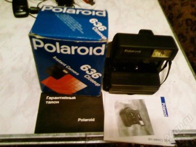 Лот: 209461. Фото: 1. Фотоаппарат Polaroid 636. Плёночные компактные
