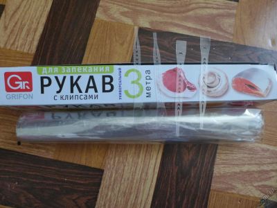 Лот: 5816768. Фото: 1. Рукав для запекания, с клипсами... Одноразовая посуда